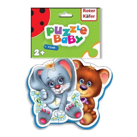 PIANKOWE PUZZLE KRÓLIK I NIEDŹWIEDŹ EDUKACYJNY ZESTAW ROTER KAFER PIANKOWE PUZZLE KRÓLIK I NIEDŹWIEDŹ EDUKACYJNY ZESTAW ROTER KAFER