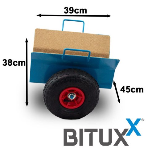 Wózek transportowy do płyt OSB GK MDF do 275kg Bituxx