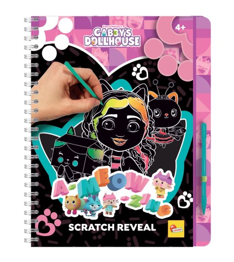 LISCIANI KOCI DOMEK GABI SKETCH BOOK A-MEOW-MAZING SCRATCH REVEL LISCIANI KOCI DOMEK GABI SKETCH BOOK A-MEOW-MAZING SCRATCH REVEL
