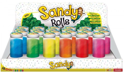LISCIANI SANDY ROLKI Z PIASKIEM KINETYCZNYM 250 G MIX LISCIANI SANDY ROLKI Z PIASKIEM KINETYCZNYM 250 G MIX