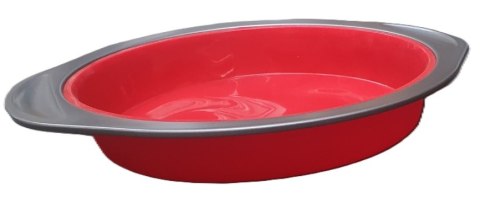 Forma do pieczenia silikonowa okrągła średnica 22 cm Forma do pieczenia silikonowa okrągła średnica 22 cm