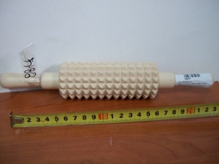 Wałek do mięsa frezowany 29 cm. Wałek do mięsa frezowany 29 cm.