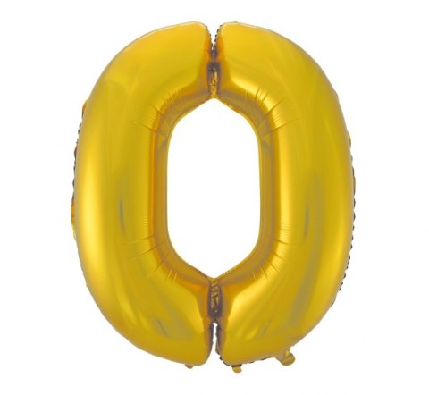 Balon cyfra 0 złota 45'' 92cm | HS-C45ZM0 Balon cyfra 0 złota 45'' 92cm | HS-C45ZM0