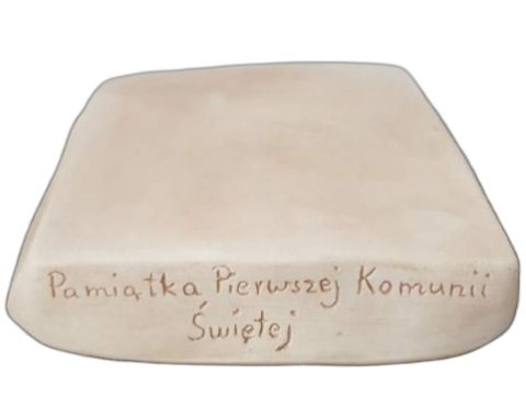 Podstawka/podstument Pamiątka Komunii Świętej 15x15cm Podstawka/podstument Pamiątka Komunii Świętej 15x15cm