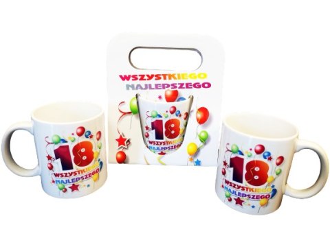Kubek w torebce WSZYSTKIEGO NAJLEPSZEGO ''18'' Kubek w torebce WSZYSTKIEGO NAJLEPSZEGO ''18''