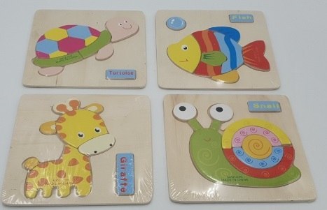 Puzzle drewniane j.angielski ŚLIMAK Puzzle drewniane j.angielski ŚLIMAK