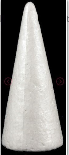 Stożek 30cm styropianowy 2szt BST-30 Stożek 30cm styropianowy 2szt BST-30