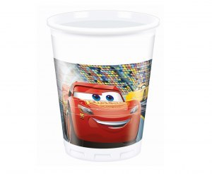 Kubeczki plastikowe Cars 3 (Disney) 200ml 8 szt. sym. 93557 Kubeczki plastikowe Cars 3 (Disney) 200ml 8 szt. sym. 93557