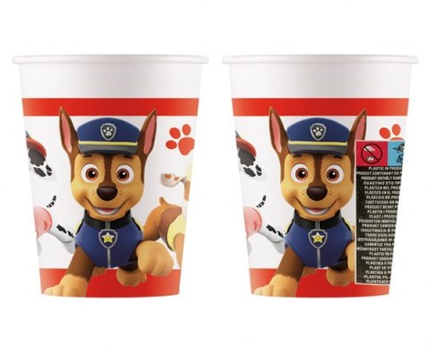 Kubeczki papierowe (WM) Paw Patrol - Ready for Action 200ml 8 szt. | 93470 Kubeczki papierowe (WM) Paw Patrol - Ready for Action 200ml 8 szt. | 93470