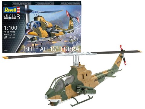 Revell model śmigłowca AH-1 COBRA 1:100 RV0017 Revell model śmigłowca AH-1 COBRA 1:100 RV0017