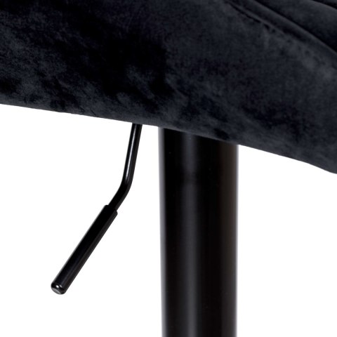 HOKER BAROWY GRAPPO BLACK CZARNY VELVET