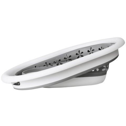 MISKA SKŁADANA OWALNA 50 X 37 CM BIAŁO-SZARA OVAL COMPACT 25L