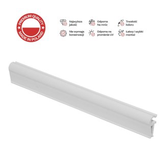 Klipsy ogrodzeniowe 10 szt Thermoplast® BIAŁE