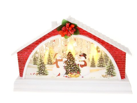 Lampka ledowa z motywem świątecznym szopka 15,5x4x9,5cm Lampka ledowa z motywem świątecznym szopka 15,5x4x9,5cm