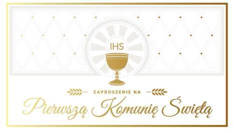 Zaproszenia 10szt KOMUNIA ŚWIĘTA ZK-57 Zaproszenia 10szt KOMUNIA ŚWIĘTA ZK-57