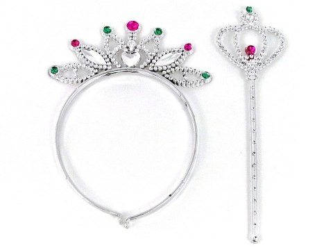 Zestaw piękności diadem i różdżka 94x21x1cm Zestaw piękności diadem i różdżka 94x21x1cm