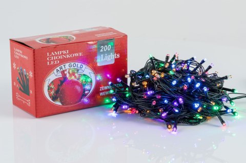 Lampki choinkowe multikolor 200 LED L-159M Lampki choinkowe multikolor 200 LED L-159M