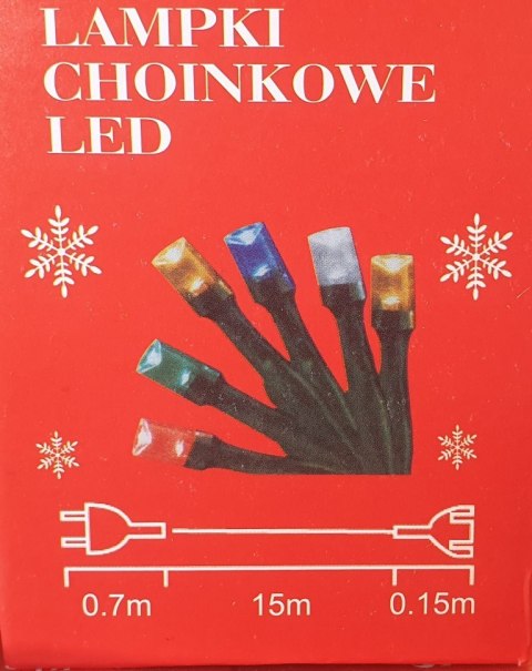 Lampki choinkowe multikolor 200 LED L-159M Lampki choinkowe multikolor 200 LED L-159M