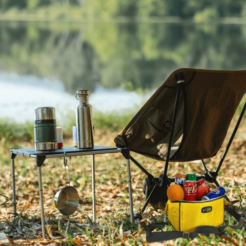 Torba lunchowa Kamai Gio Style na ramię, żółta, pojemność 7L
