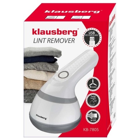 AKUMULATOROWA GOLARKA DO UBRAŃ USUWANIA ZMECHACEŃ KLAUSBERG KB-7805 KLAUSBERG