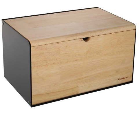 CHLEBAK POJEMNIK NA PIECZYWO DWUSTRONNY KLAUSBERG KB-7386 czarny KLAUSBERG