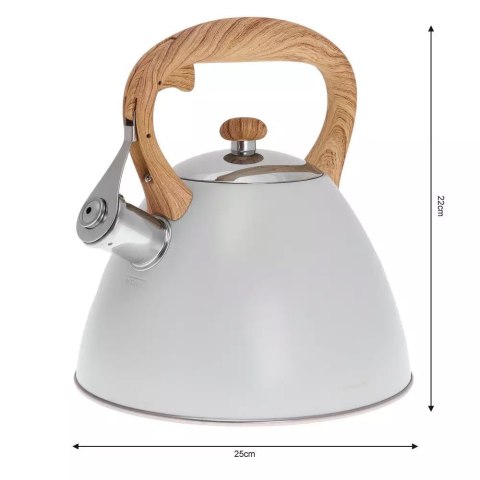 CZAJNIK Z GWIZDKIEM KLAUSBERG 3L KB-7264 KLAUSBERG CZAJNIK Z GWIZDKIEM KLAUSBERG 3L KB-7264 KLAUSBERG