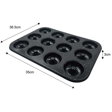 GRANITOWA FORMA DO PIECZENIA 12 PĄCZKÓW DONUT KLAUSBERG KB-7841 KLAUSBERG