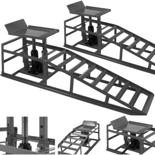 Rampy Grafitowe Najazdy z Podnośnikiem Hydraulicznym 2x2000kg Bituxx