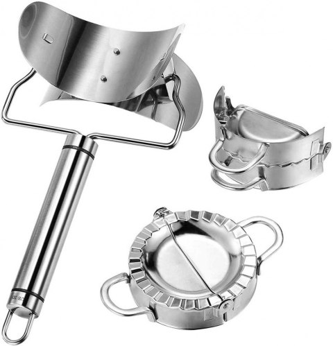 WYKRAWACZ DO CIASTA + FOREMKA DO LEPIENIA PIEROGÓW 9,5cm 1633 BRUNBESTE