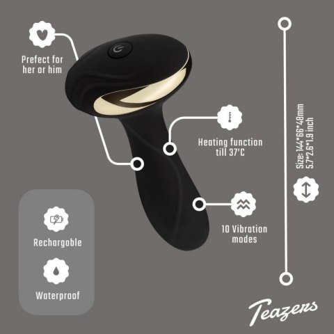 Analvibrator with Heating Function Boss of toys