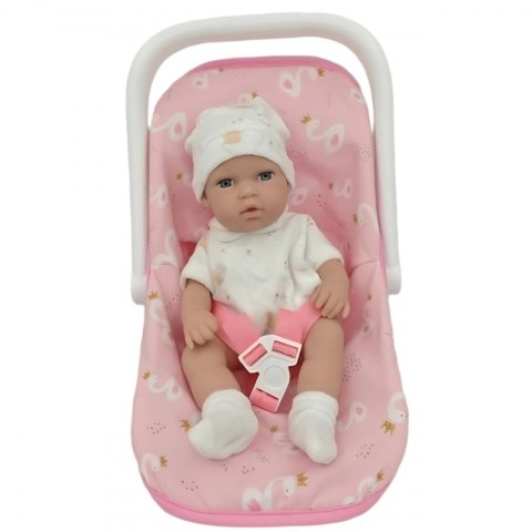 WOOPIE ROYAL Zestaw Lalka Bobas 30,5 cm + Nosidełko Różowe Woopie Royal WOOPIE ROYAL Zestaw Lalka Bobas 30,5 cm + Nosidełko Różowe Woopie Royal