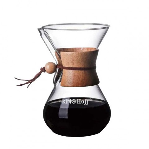 SZKLANY ZAPARZACZ DO KAWY 400ml KINGOFF KH-1638 KINGHOFF SZKLANY ZAPARZACZ DO KAWY 400ml KINGOFF KH-1638 KINGHOFF