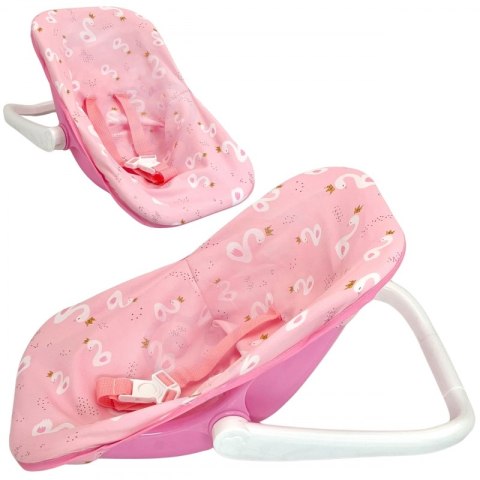WOOPIE ROYAL Zestaw Lalka Bobas 30,5 cm + Nosidełko Różowe Woopie Royal WOOPIE ROYAL Zestaw Lalka Bobas 30,5 cm + Nosidełko Różowe Woopie Royal