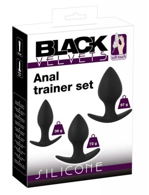 Black Velvets Anal trainer set Boss of toys