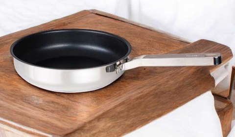 PATELNIA ZE STALI NIERDZEWNEJ 28cm HUSLA 73962 HUSLA PATELNIA ZE STALI NIERDZEWNEJ 28cm HUSLA 73962 HUSLA