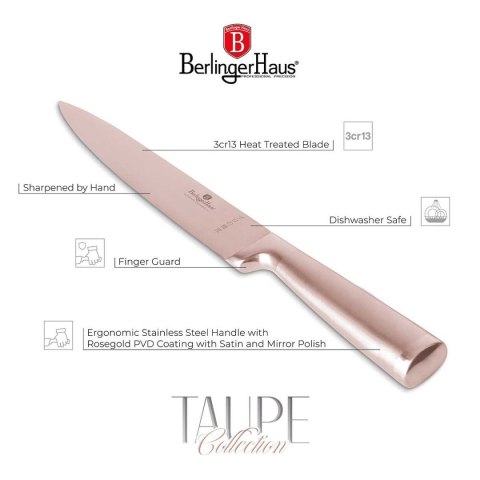 STALOWY NÓŻ DO FILETOWANIA BERLINGER HAUS 22cm BH-2937 ROSE GOLD BERLINGER HAUS STALOWY NÓŻ DO FILETOWANIA BERLINGER HAUS 22cm BH-2937 ROSE GOLD BERLINGER HAUS