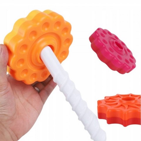 WOOPIE BABY Edukacyjna Piramidka Zakręcona Wieża Zwierzątka Woopie WOOPIE BABY Edukacyjna Piramidka Zakręcona Wieża Zwierzątka Woopie