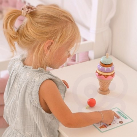 WOOPIE GREEN Drewniane Lody Układanka Montessori Cukiernia 12 el. Woopie WOOPIE GREEN Drewniane Lody Układanka Montessori Cukiernia 12 el. Woopie
