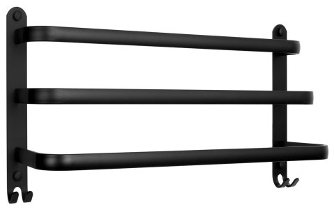 WIESZAK ATHOS 50 CM CZARNY LOFT