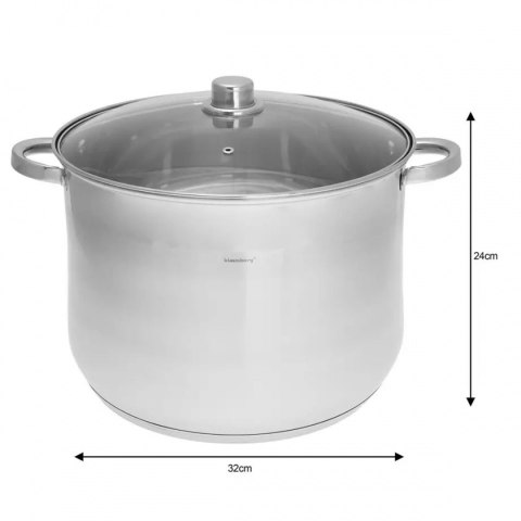 KLAUSBERG GARNEK GASTRO Z POKRYWĄ 18,7L KB-7167 KLAUSBERG