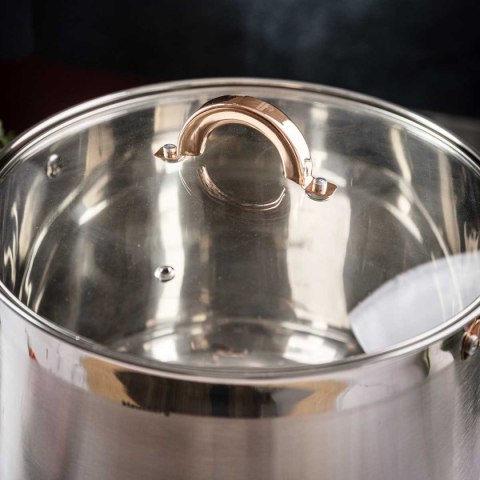 KLAUSBERG GARNEK GASTRO Z POKRYWĄ 22cm 7L KB-7792 KLAUSBERG