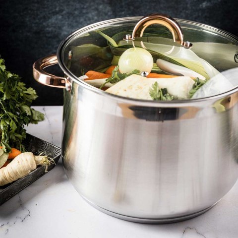 KLAUSBERG GARNEK GASTRO Z POKRYWĄ 30cm 16L KB-7796 KLAUSBERG