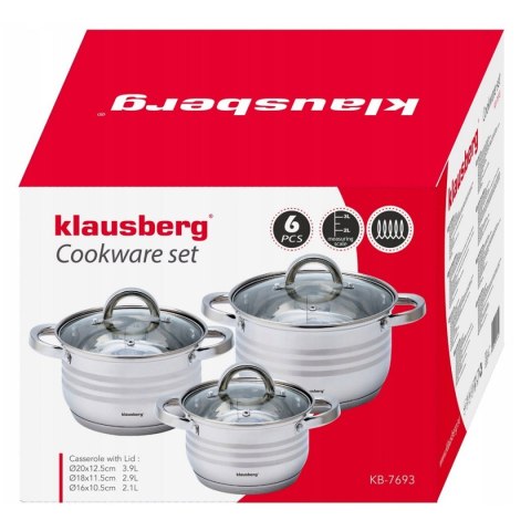 ZESTAW GARNKÓW 6 ELEMENTÓW KLAUSBERG KB-7693 KLAUSBERG ZESTAW GARNKÓW 6 ELEMENTÓW KLAUSBERG KB-7693 KLAUSBERG