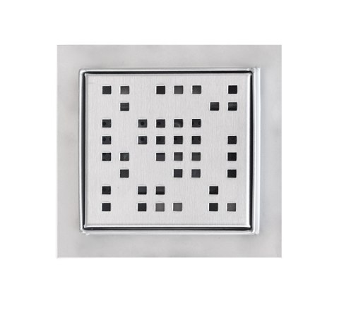 Odpływ kwadratowy krata ściekowa prysznicowa 12x12 Bituxx