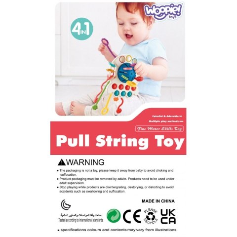 WOOPIE BABY Zabawka Sensoryczna Montessori Gryzak Wielofunkcyjny 0+ Woopie WOOPIE BABY Zabawka Sensoryczna Montessori Gryzak Wielofunkcyjny 0+ Woopie