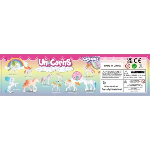 WOOPIE Zestaw Figurki Jednorożce 16 szt. Woopie