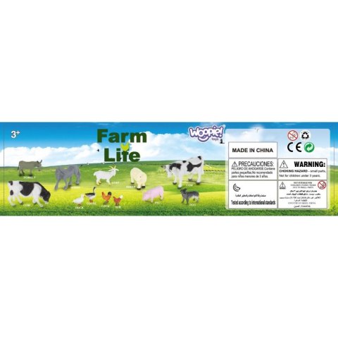 WOOPIE Zestaw Figurki Zwierzęta Farma 34 szt. Woopie
