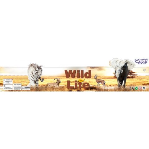 WOOPIE Zestaw Figurki Zwierzęta Safari 34 szt. Woopie