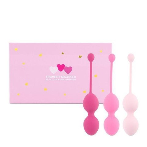 FeelzToys - FemmeFit Advanced Pelvic Muscle Training Set 3 pcs Boss of toys FeelzToys - FemmeFit Advanced Pelvic Muscle Training Set 3 pcs Boss of toys