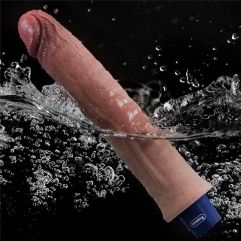 9.5" REAL SOFTEE Rechargeable Silicone Vibrating Dildo Boss of toys
